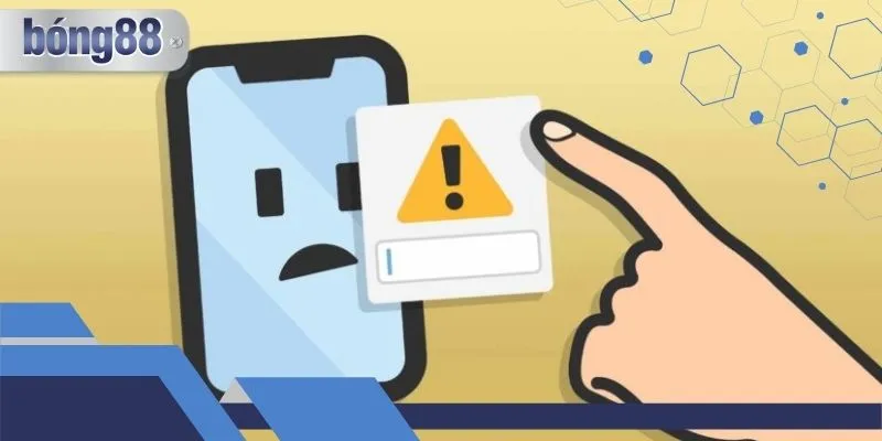 Các lỗi khi tải Apps bong88