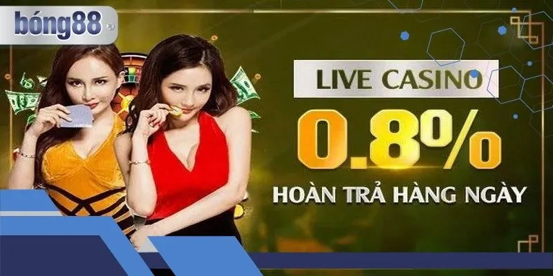 Hoàn Trả Casino Bong88 – Nhận Lại Tiền Cược, Chơi Thoải Mái Hơn