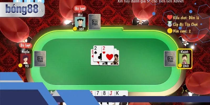 Hướng Dẫn Chơi Tiến Lên Bong88 Từ A-Z Cho Tân Thủ