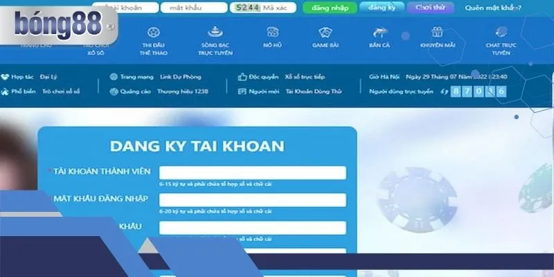 Lỗi Trùng Tên Tài Khoản Bong88 - Hướng Dẫn Khắc Phục Nhanh