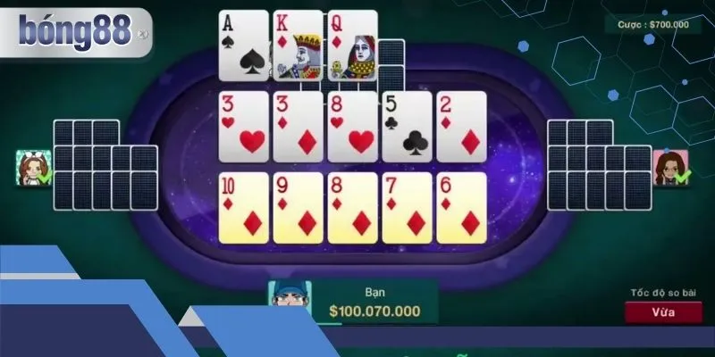 Mậu Binh bong88 đơn giản, dễ chơi